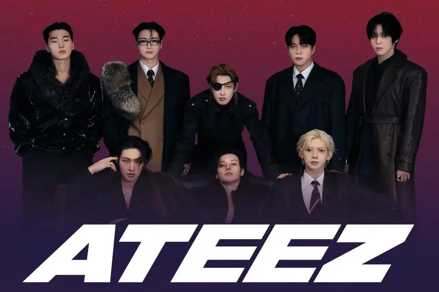 ATEEZ headline BST Hyde Park 2026 in London poster