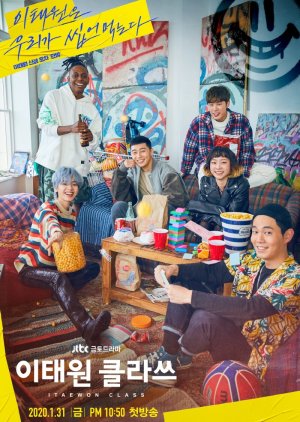 Itaewon Class drama poster